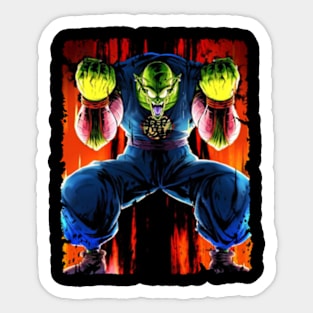 DEMON KING PICCOLO MERCH VTG Sticker